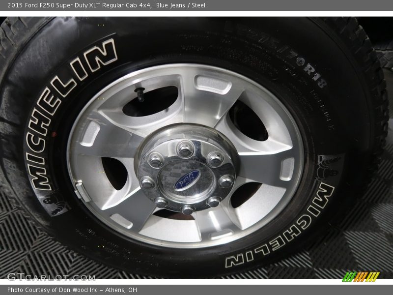Blue Jeans / Steel 2015 Ford F250 Super Duty XLT Regular Cab 4x4