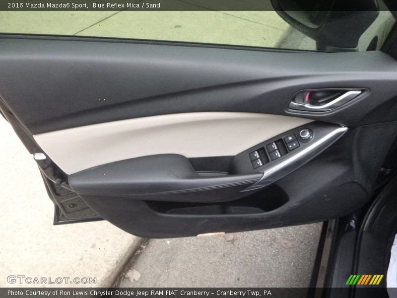 Blue Reflex Mica / Sand 2016 Mazda Mazda6 Sport