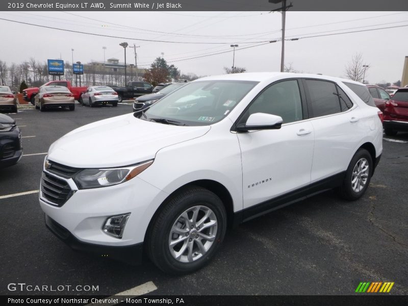 Summit White / Jet Black 2019 Chevrolet Equinox LT AWD