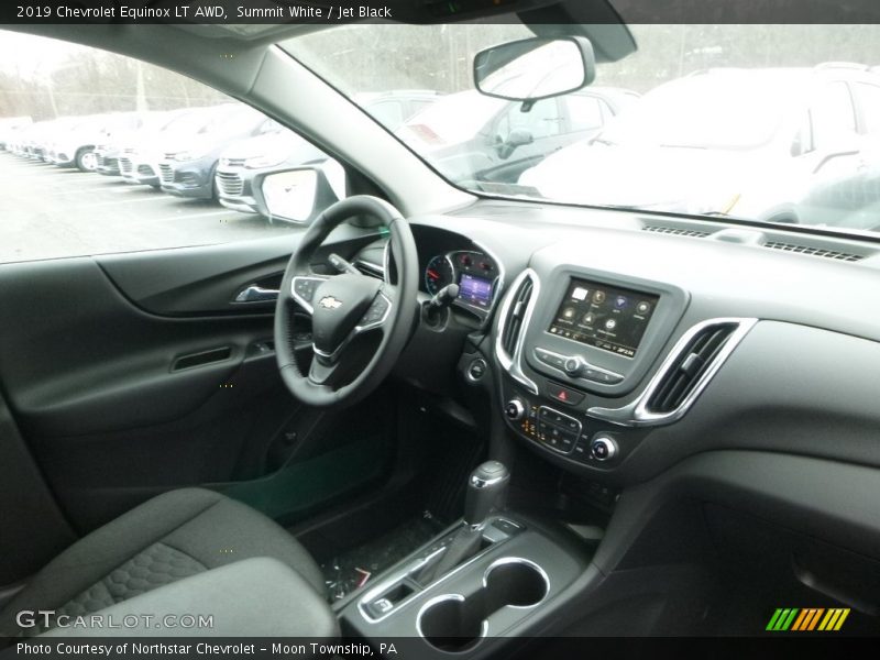 Summit White / Jet Black 2019 Chevrolet Equinox LT AWD