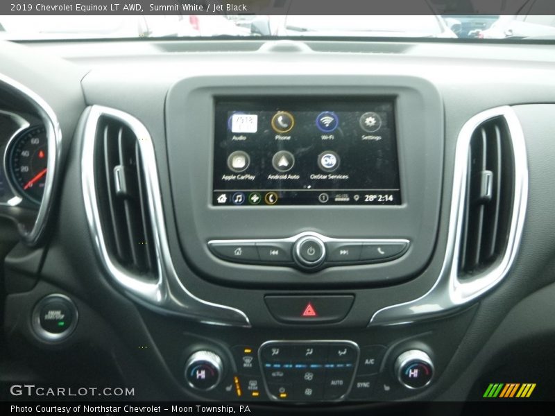 Summit White / Jet Black 2019 Chevrolet Equinox LT AWD