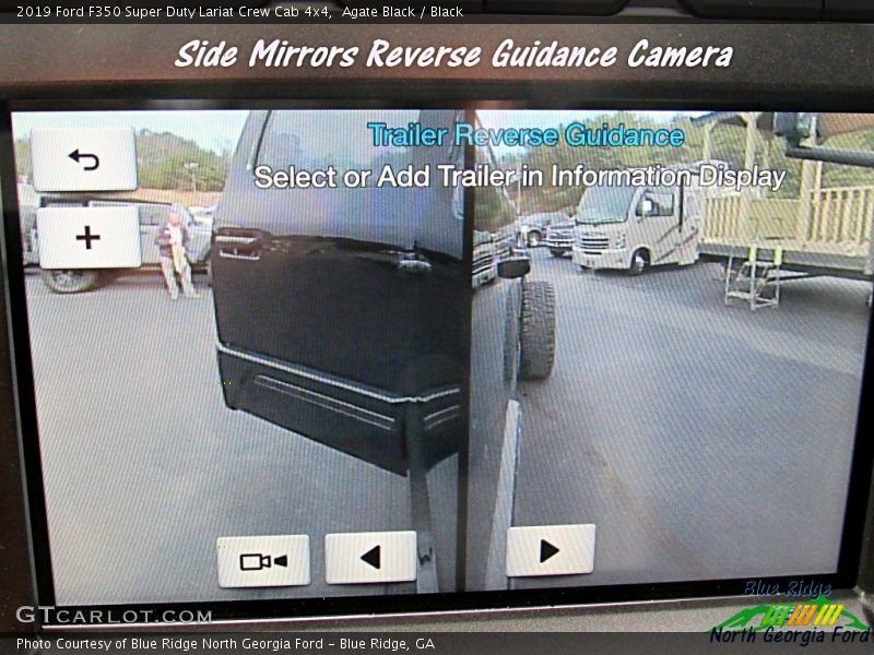 Agate Black / Black 2019 Ford F350 Super Duty Lariat Crew Cab 4x4