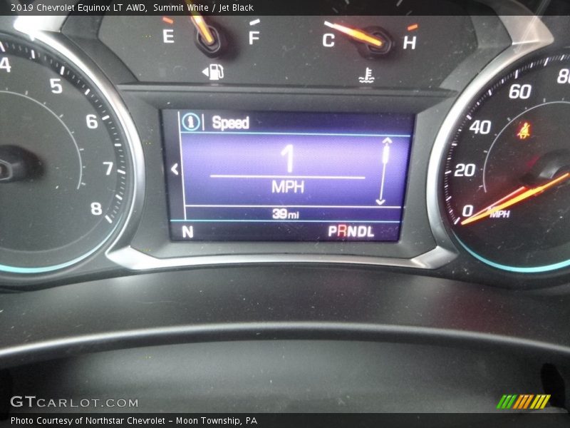 Summit White / Jet Black 2019 Chevrolet Equinox LT AWD