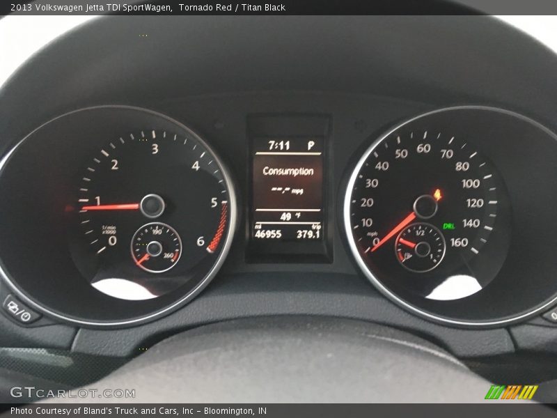 Tornado Red / Titan Black 2013 Volkswagen Jetta TDI SportWagen
