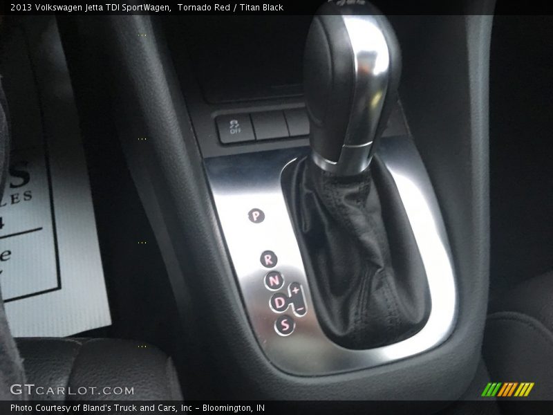 Tornado Red / Titan Black 2013 Volkswagen Jetta TDI SportWagen