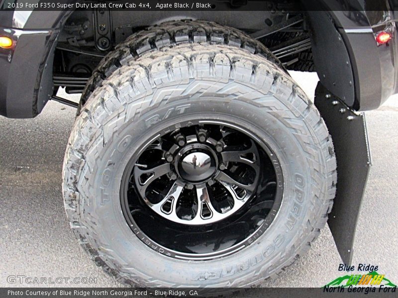 Agate Black / Black 2019 Ford F350 Super Duty Lariat Crew Cab 4x4