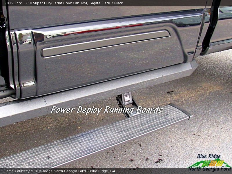 Agate Black / Black 2019 Ford F350 Super Duty Lariat Crew Cab 4x4