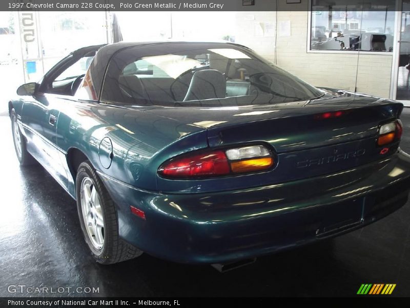 Polo Green Metallic / Medium Grey 1997 Chevrolet Camaro Z28 Coupe