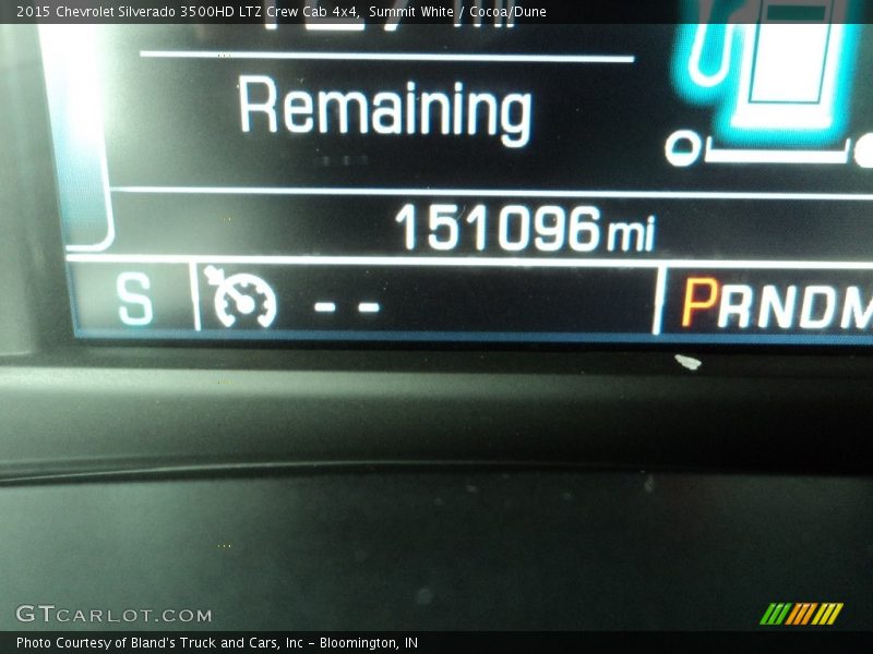 Summit White / Cocoa/Dune 2015 Chevrolet Silverado 3500HD LTZ Crew Cab 4x4