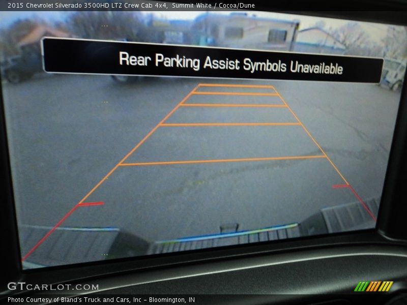 Summit White / Cocoa/Dune 2015 Chevrolet Silverado 3500HD LTZ Crew Cab 4x4