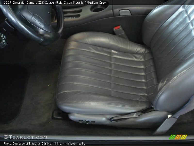 Polo Green Metallic / Medium Grey 1997 Chevrolet Camaro Z28 Coupe