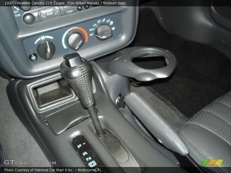 Polo Green Metallic / Medium Grey 1997 Chevrolet Camaro Z28 Coupe