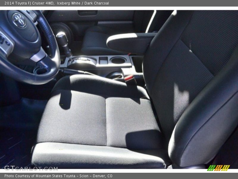 Iceberg White / Dark Charcoal 2014 Toyota FJ Cruiser 4WD