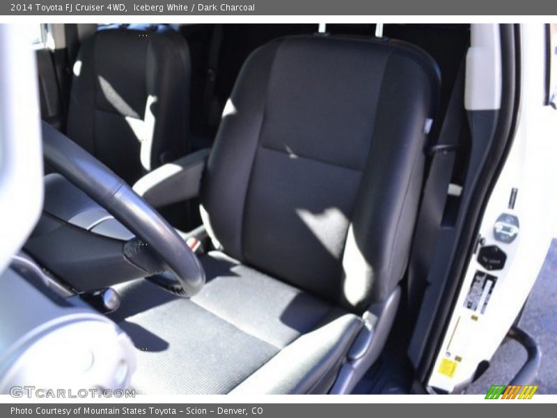 Iceberg White / Dark Charcoal 2014 Toyota FJ Cruiser 4WD