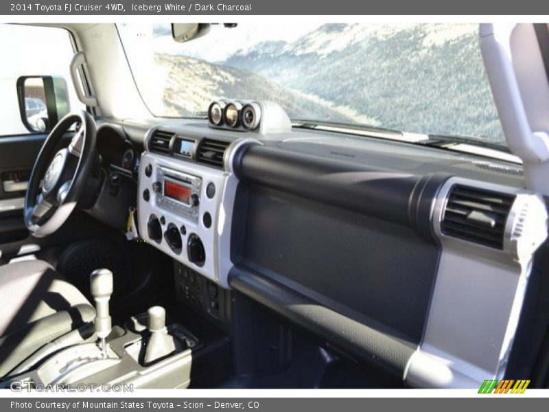 Iceberg White / Dark Charcoal 2014 Toyota FJ Cruiser 4WD