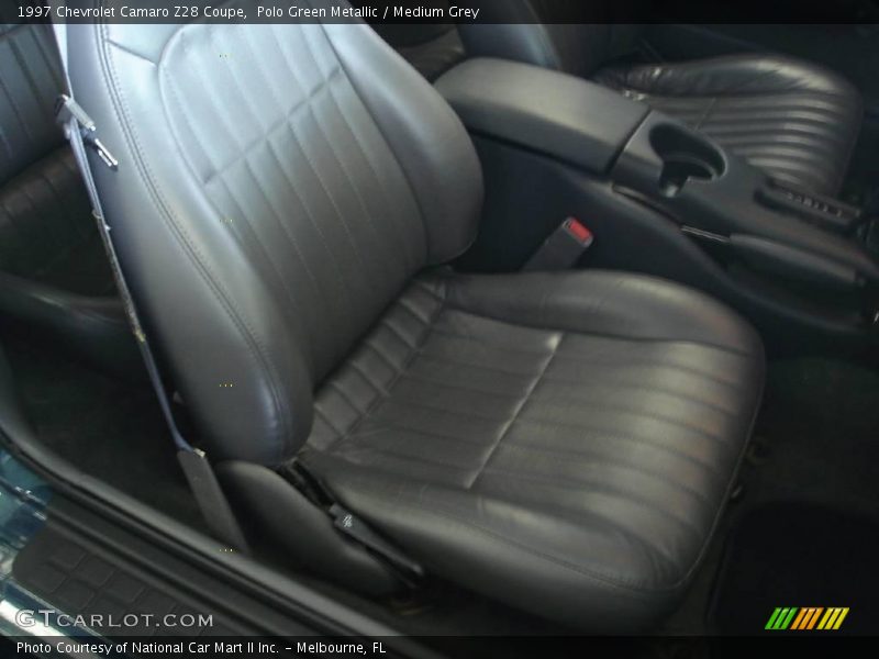 Polo Green Metallic / Medium Grey 1997 Chevrolet Camaro Z28 Coupe
