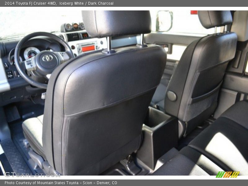 Iceberg White / Dark Charcoal 2014 Toyota FJ Cruiser 4WD