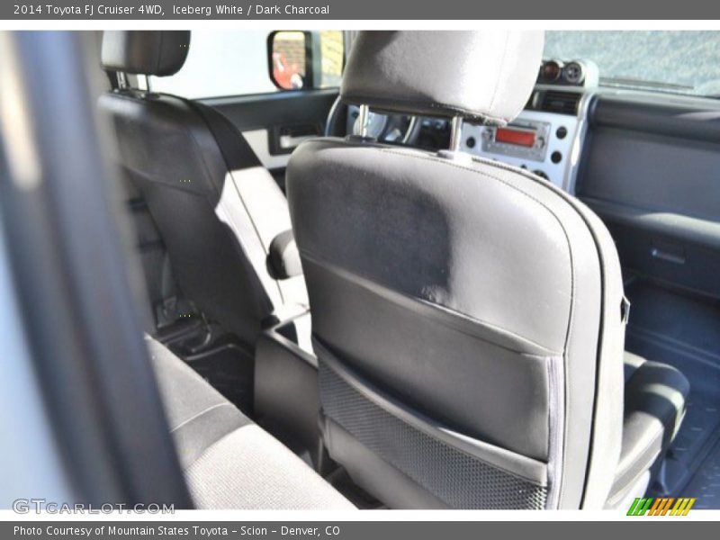 Iceberg White / Dark Charcoal 2014 Toyota FJ Cruiser 4WD
