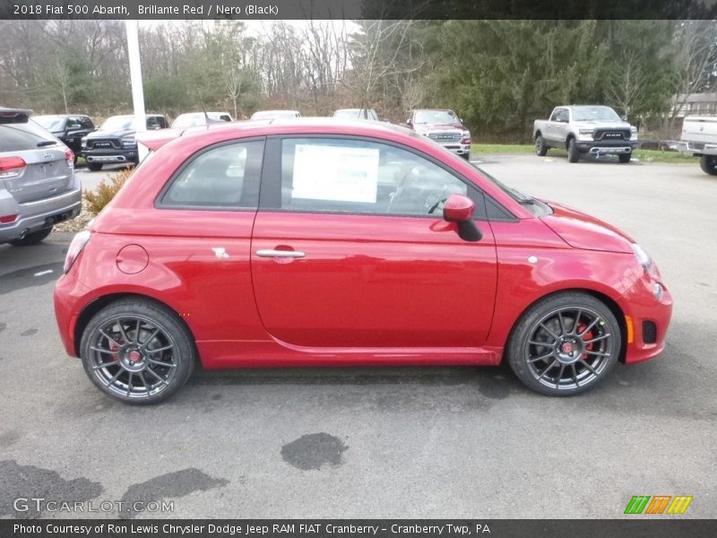  2018 500 Abarth Brillante Red