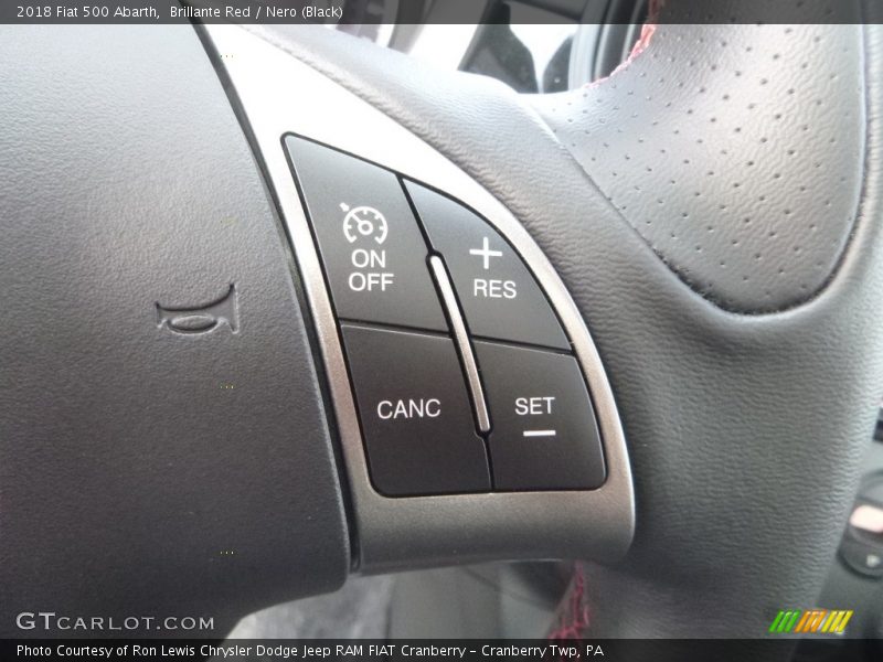  2018 500 Abarth Steering Wheel