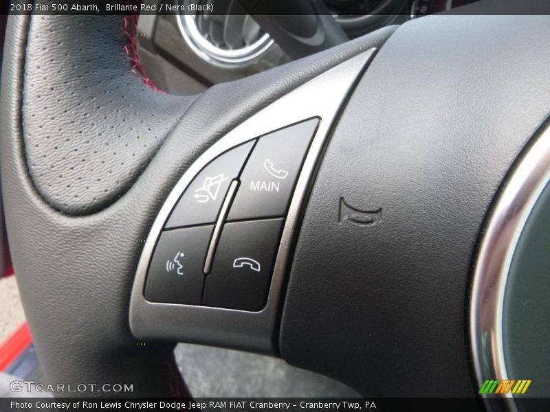  2018 500 Abarth Steering Wheel