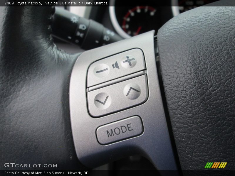 Nautical Blue Metallic / Dark Charcoal 2009 Toyota Matrix S