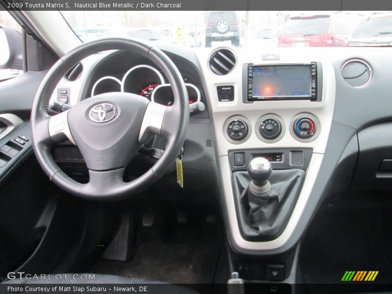 Nautical Blue Metallic / Dark Charcoal 2009 Toyota Matrix S