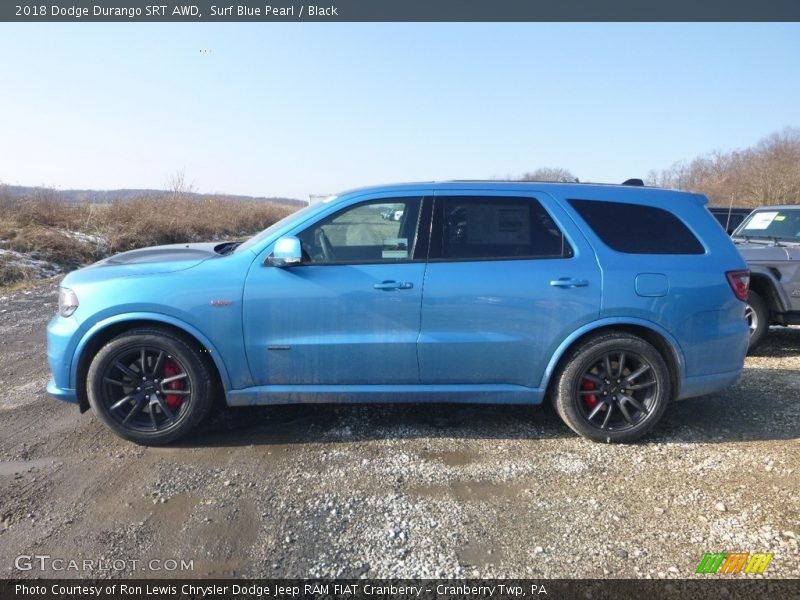  2018 Durango SRT AWD Surf Blue Pearl