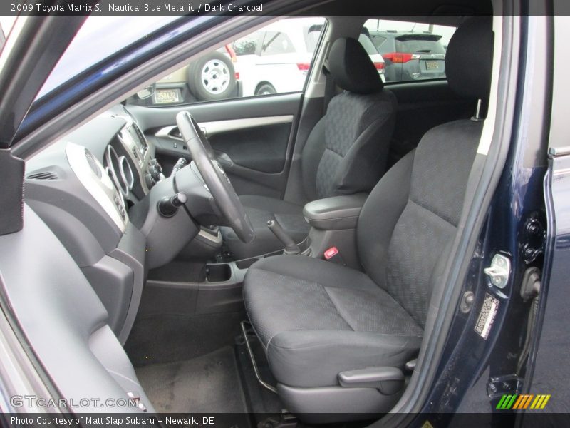 Nautical Blue Metallic / Dark Charcoal 2009 Toyota Matrix S