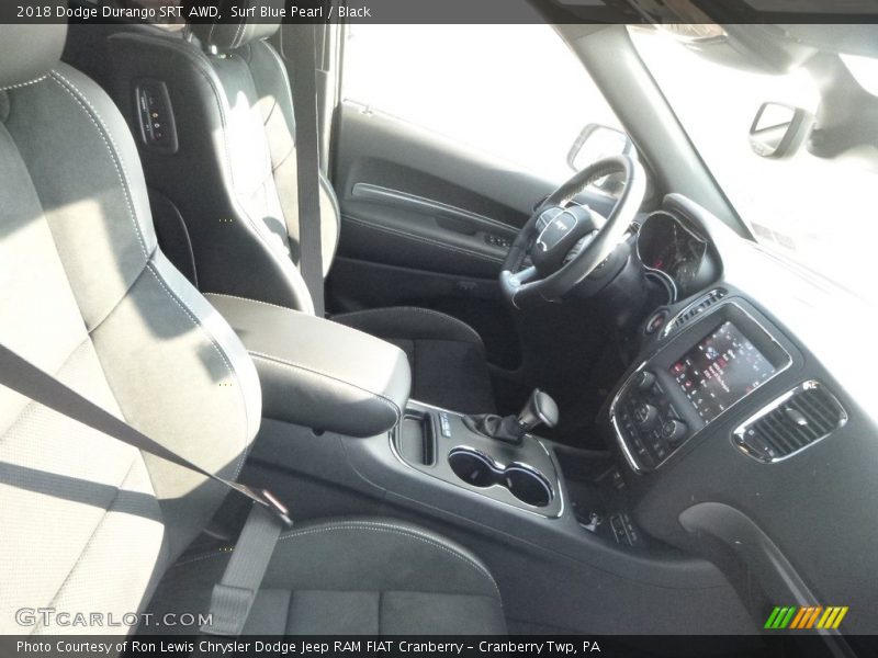 Surf Blue Pearl / Black 2018 Dodge Durango SRT AWD