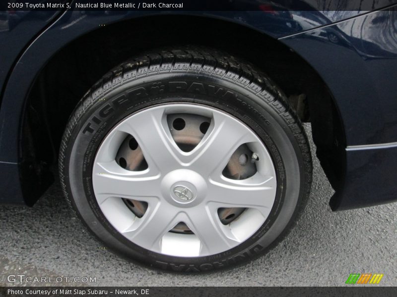 Nautical Blue Metallic / Dark Charcoal 2009 Toyota Matrix S