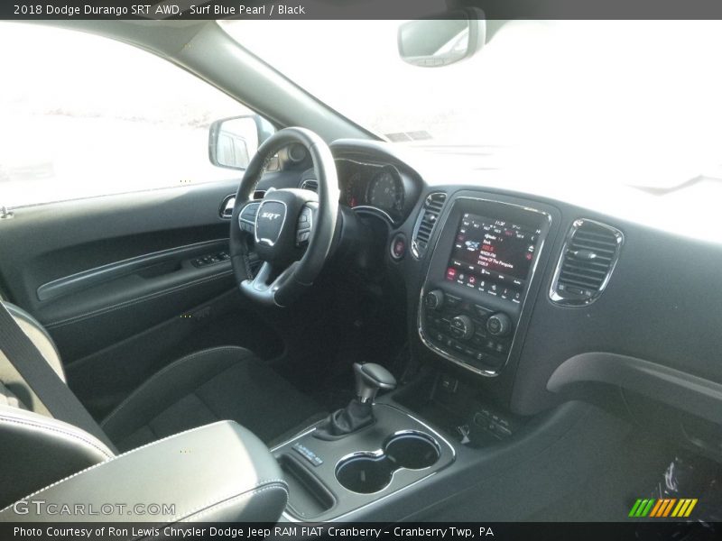 Surf Blue Pearl / Black 2018 Dodge Durango SRT AWD