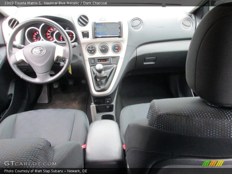 Nautical Blue Metallic / Dark Charcoal 2009 Toyota Matrix S