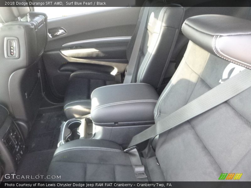 Surf Blue Pearl / Black 2018 Dodge Durango SRT AWD
