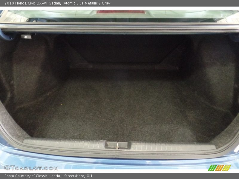 Atomic Blue Metallic / Gray 2010 Honda Civic DX-VP Sedan