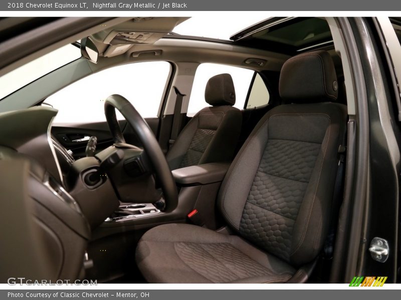 Nightfall Gray Metallic / Jet Black 2018 Chevrolet Equinox LT