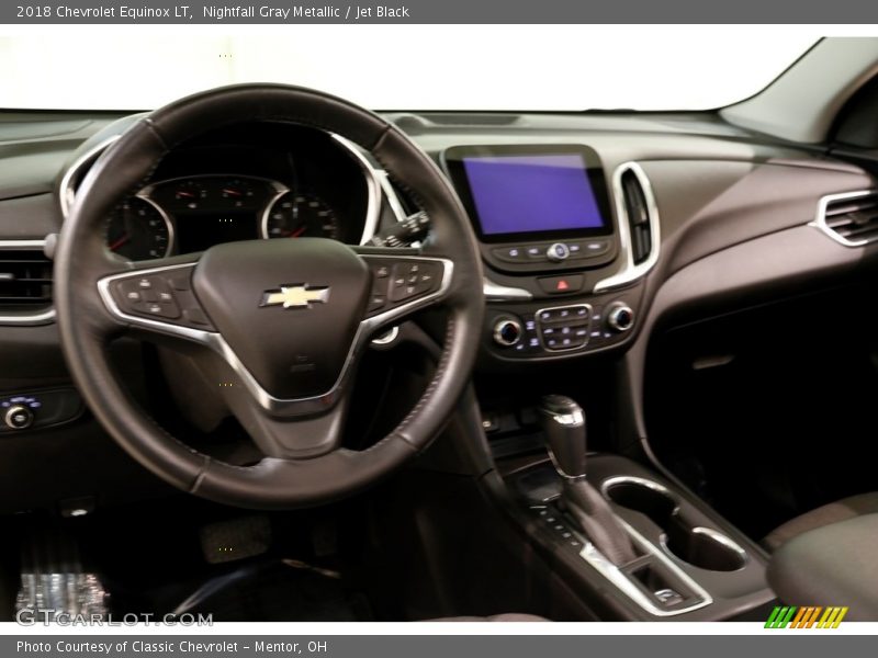 Nightfall Gray Metallic / Jet Black 2018 Chevrolet Equinox LT