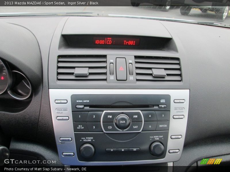 Ingot Silver / Black 2013 Mazda MAZDA6 i Sport Sedan