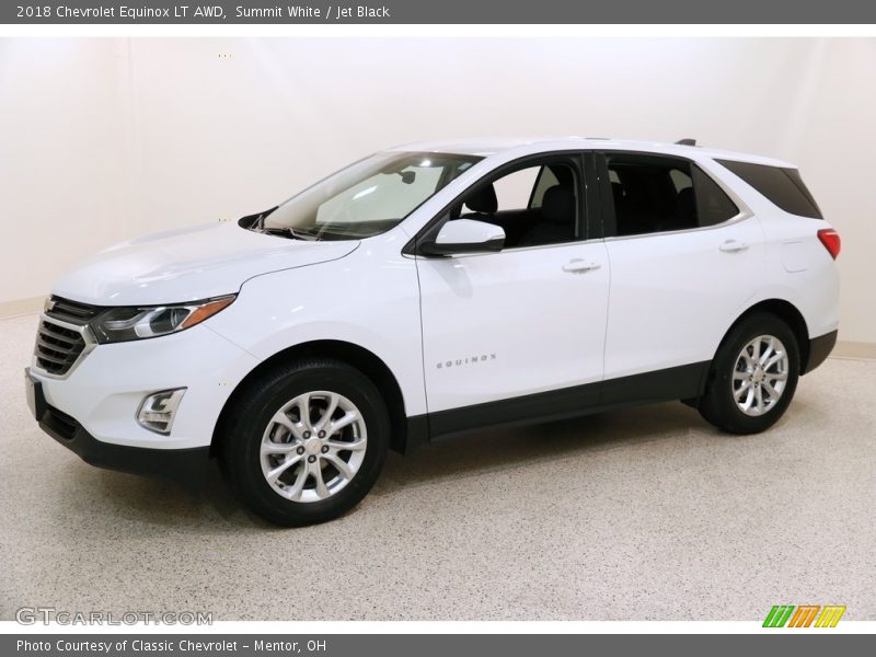 Summit White / Jet Black 2018 Chevrolet Equinox LT AWD