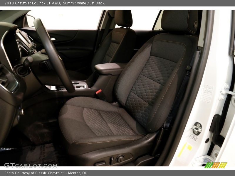 Summit White / Jet Black 2018 Chevrolet Equinox LT AWD
