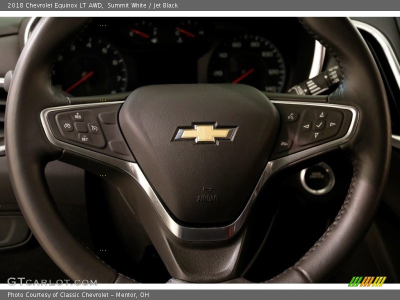 Summit White / Jet Black 2018 Chevrolet Equinox LT AWD
