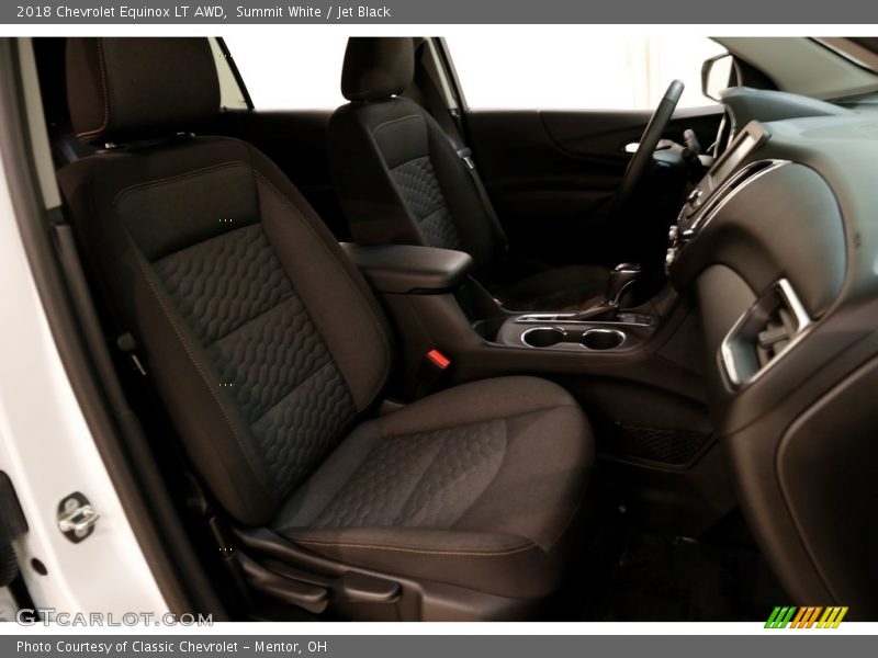 Summit White / Jet Black 2018 Chevrolet Equinox LT AWD