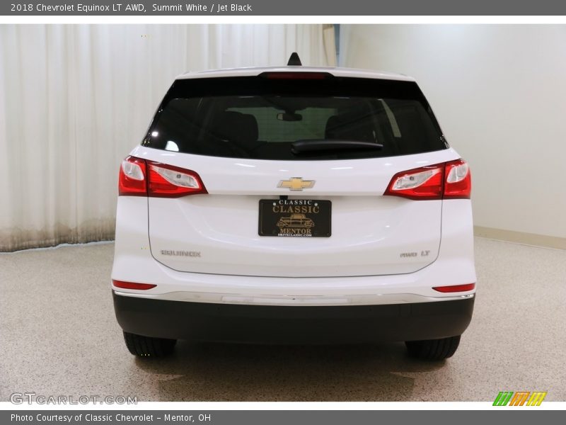Summit White / Jet Black 2018 Chevrolet Equinox LT AWD