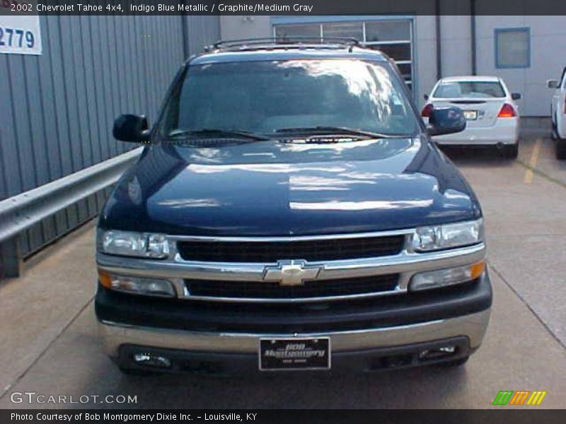 Indigo Blue Metallic / Graphite/Medium Gray 2002 Chevrolet Tahoe 4x4