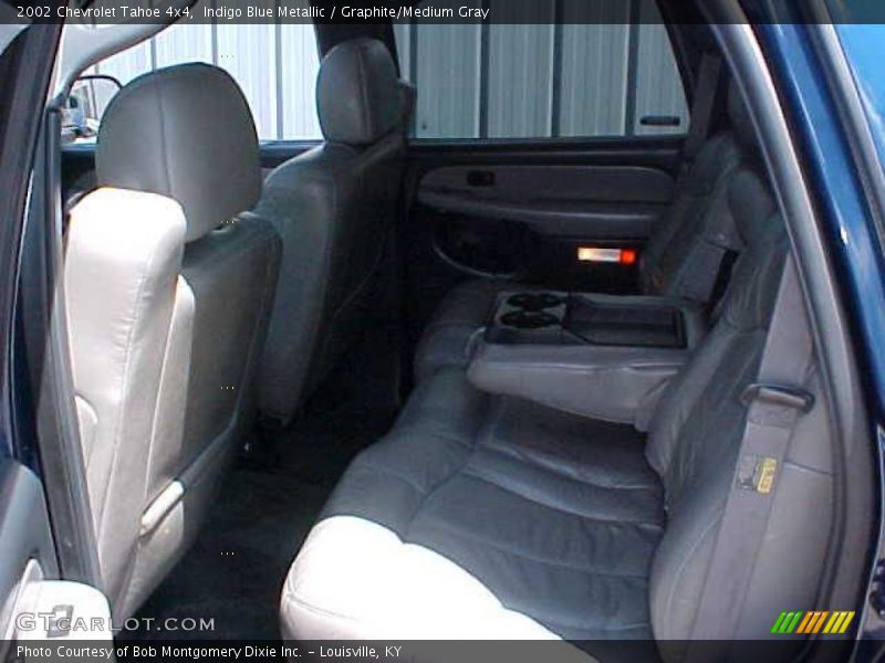 Indigo Blue Metallic / Graphite/Medium Gray 2002 Chevrolet Tahoe 4x4