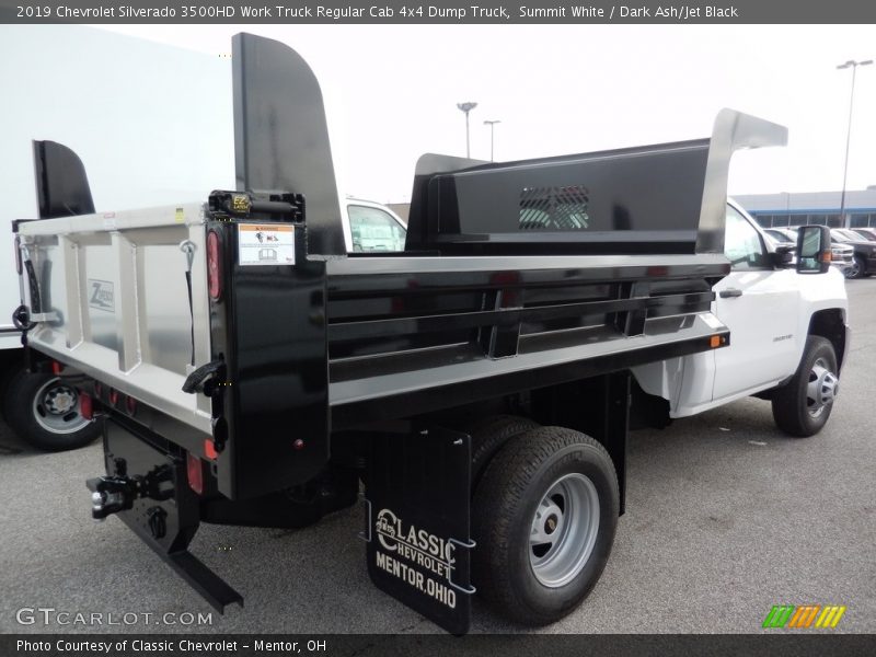 Summit White / Dark Ash/Jet Black 2019 Chevrolet Silverado 3500HD Work Truck Regular Cab 4x4 Dump Truck