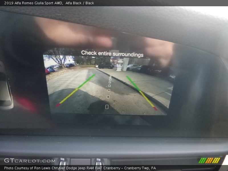 Alfa Black / Black 2019 Alfa Romeo Giulia Sport AWD
