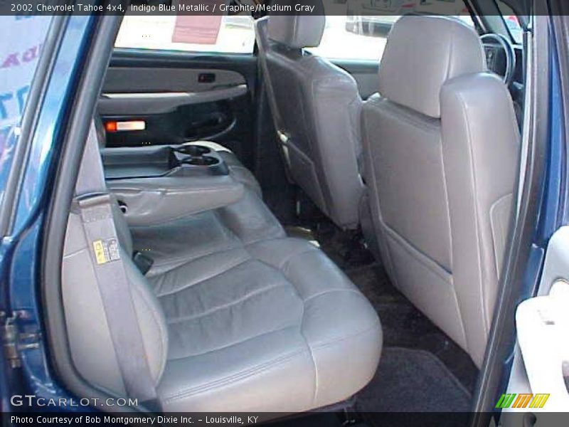 Indigo Blue Metallic / Graphite/Medium Gray 2002 Chevrolet Tahoe 4x4