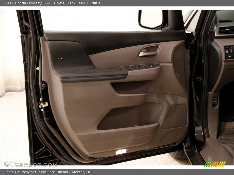 Crystal Black Pearl / Truffle 2011 Honda Odyssey EX-L