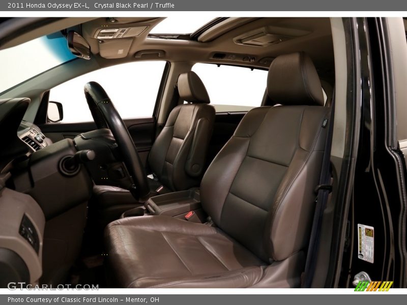 Crystal Black Pearl / Truffle 2011 Honda Odyssey EX-L